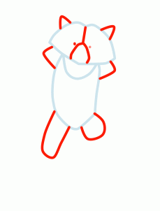 229x302 How To Draw Rocket Raccoon