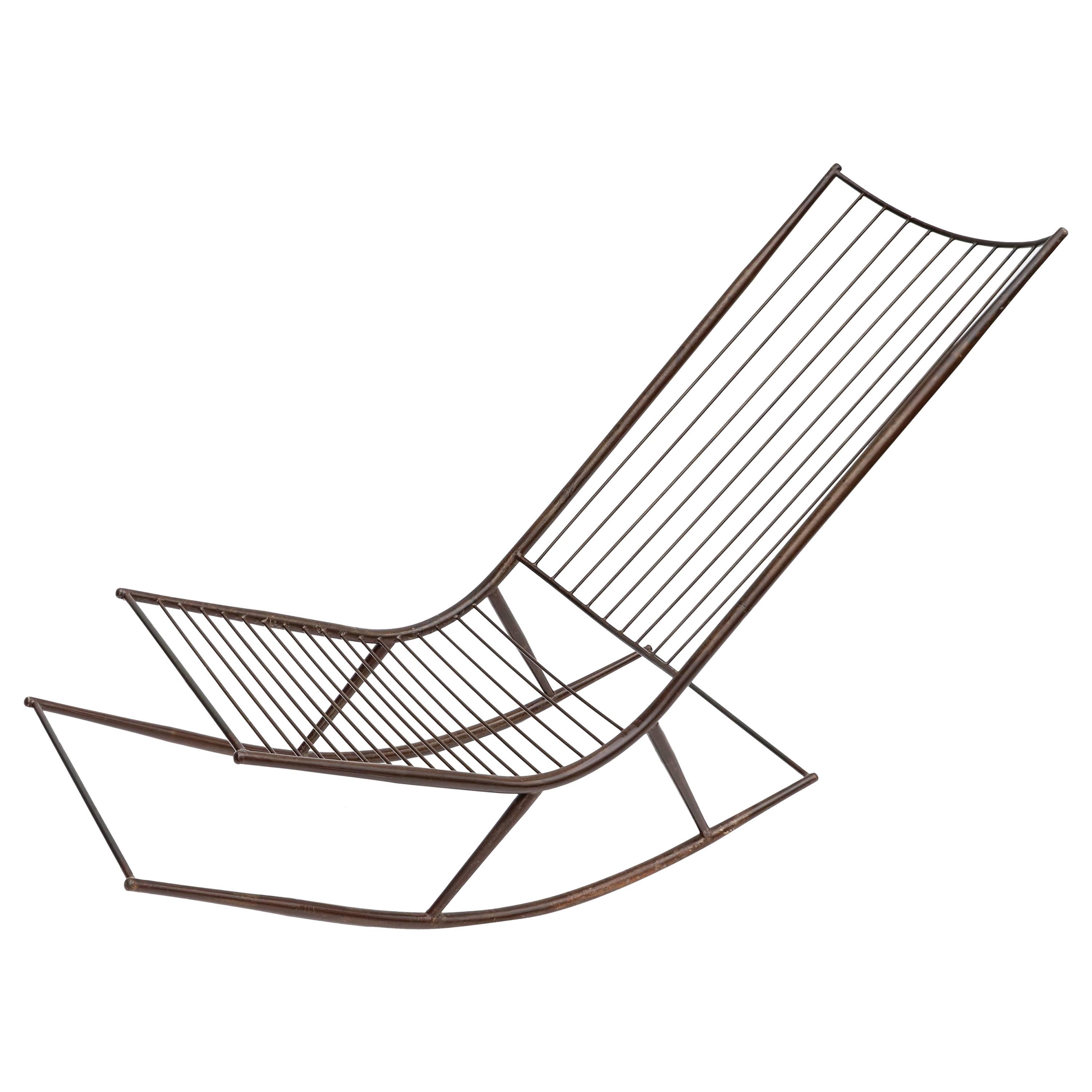 3000x3000 Long Metal Rocking Chair For Sale