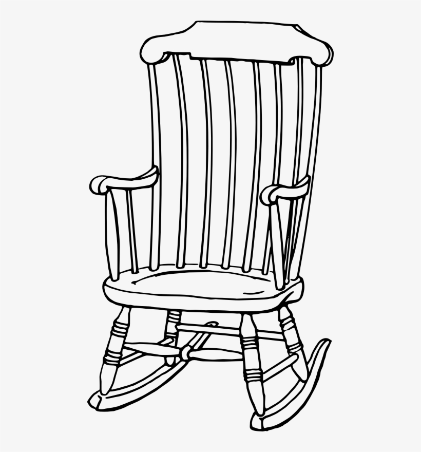 Rocking Chair Drawing | Free download on ClipArtMag
