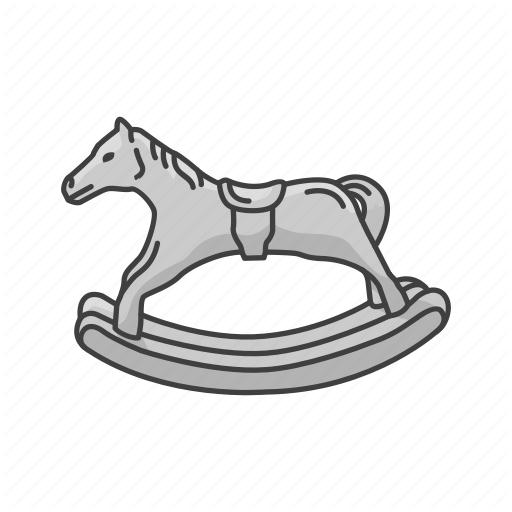 512x512 Boardgames, Games, Horse, Miniature, Monopoly, Rocking Horse, Toy Icon