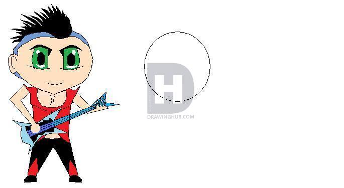 685x375 How To Make A Rockstar Chibi, Step