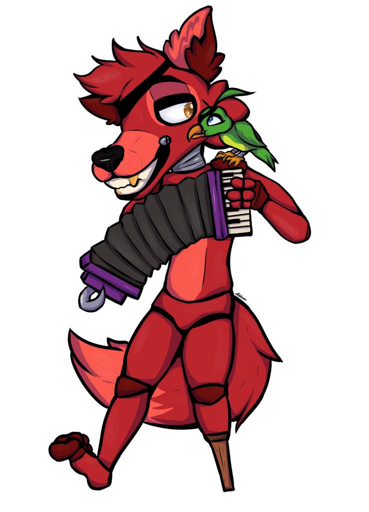 738x1024 Rockstar Foxy Five Nights At Freddy's Amino