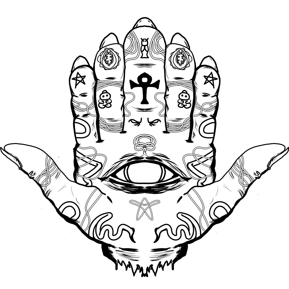 1200x1200 The Hand Of Chea Hannibal Rockstar