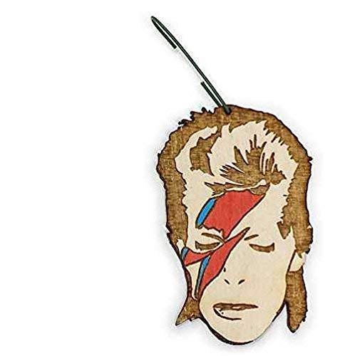 498x500 Rockstar Christmas Ornament Lightning Bolt Rear View