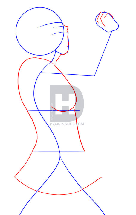 455x720 How To Draw A Rockstar, Step