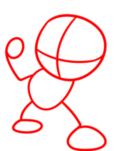 230x302 How To Draw Chibi Rocky Balboa