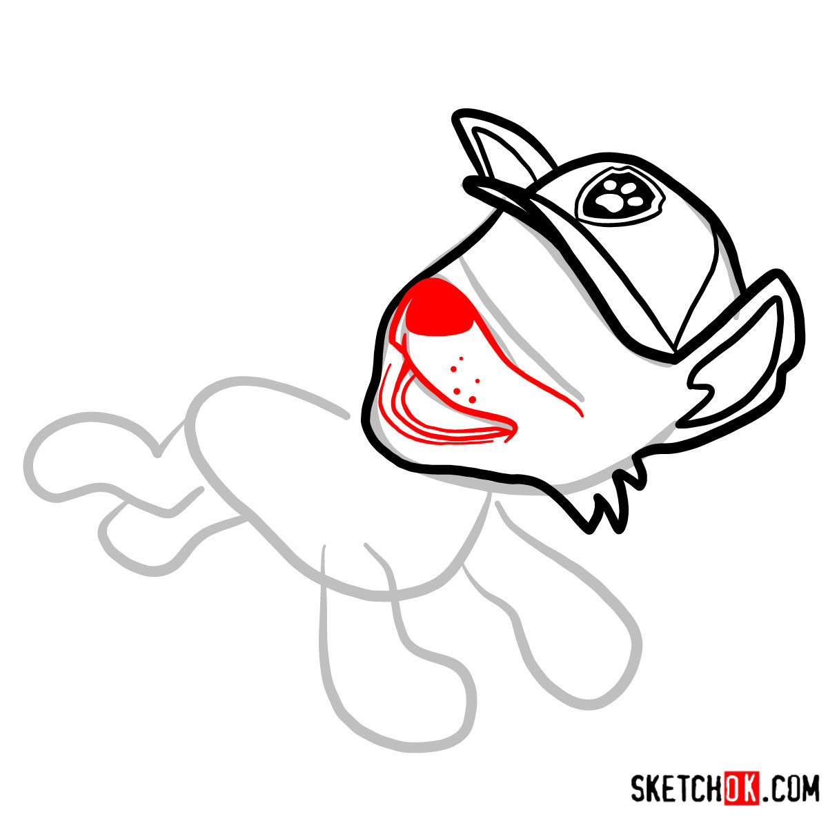 1200x1200 How To Draw Rocky Paw Patrol