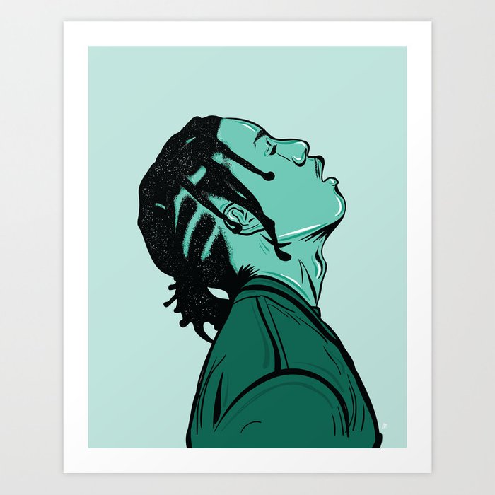 700x700 Asap Rocky Art Print