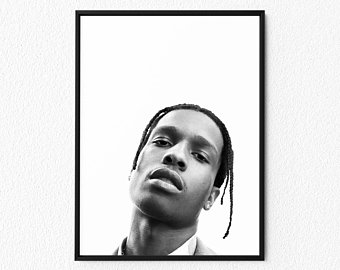 340x270 Asap Rocky Poster Etsy