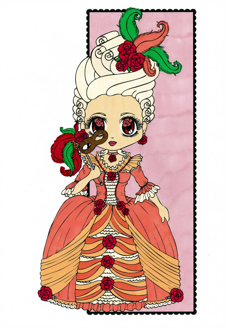 742x1077 itsy bitsy rococo queen rose colored