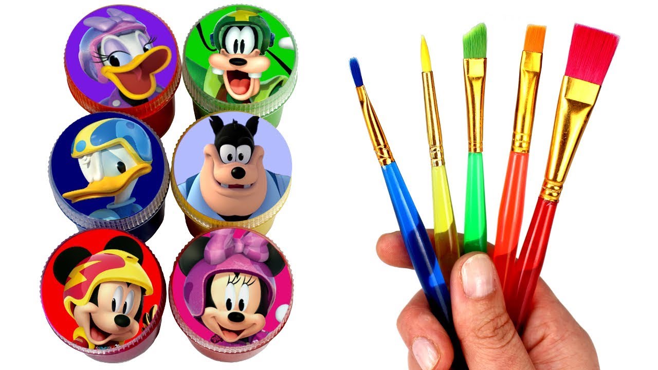 1280x720 mickey and the roadster racers drawing painting with surprise