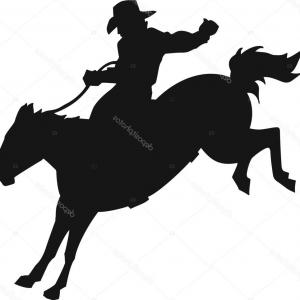 300x300 Bull Riding Rodeo Cowboy Drawing Soidergi