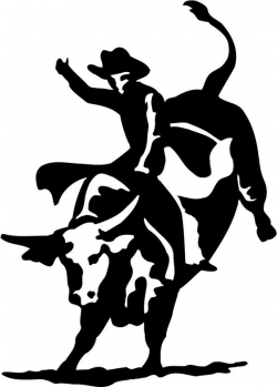 250x349 Rodeo Clipart Bull Riding, Picture