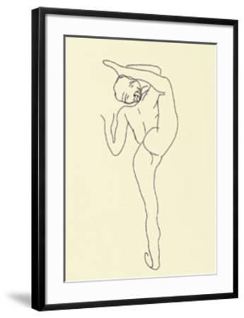 345x450 danseuse nue serigraph