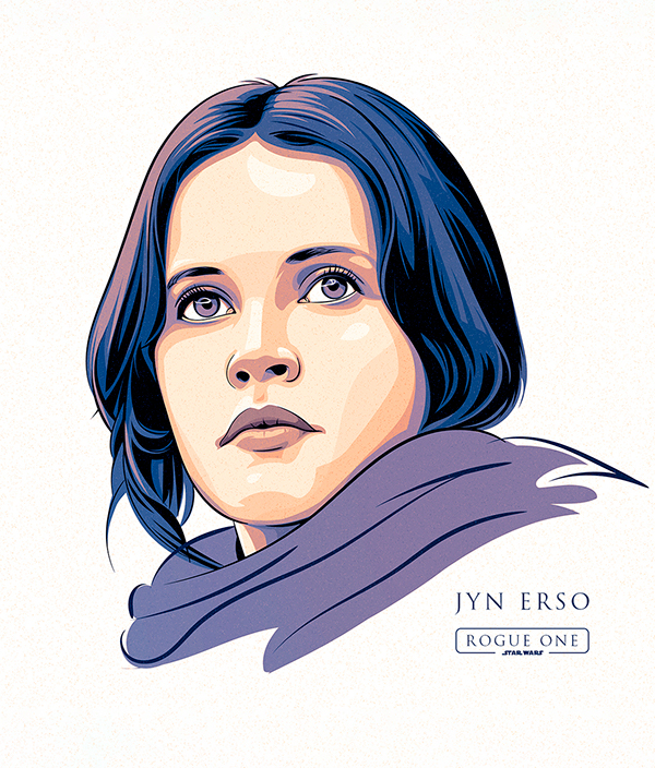 600x704 Jyn Erso On Behance