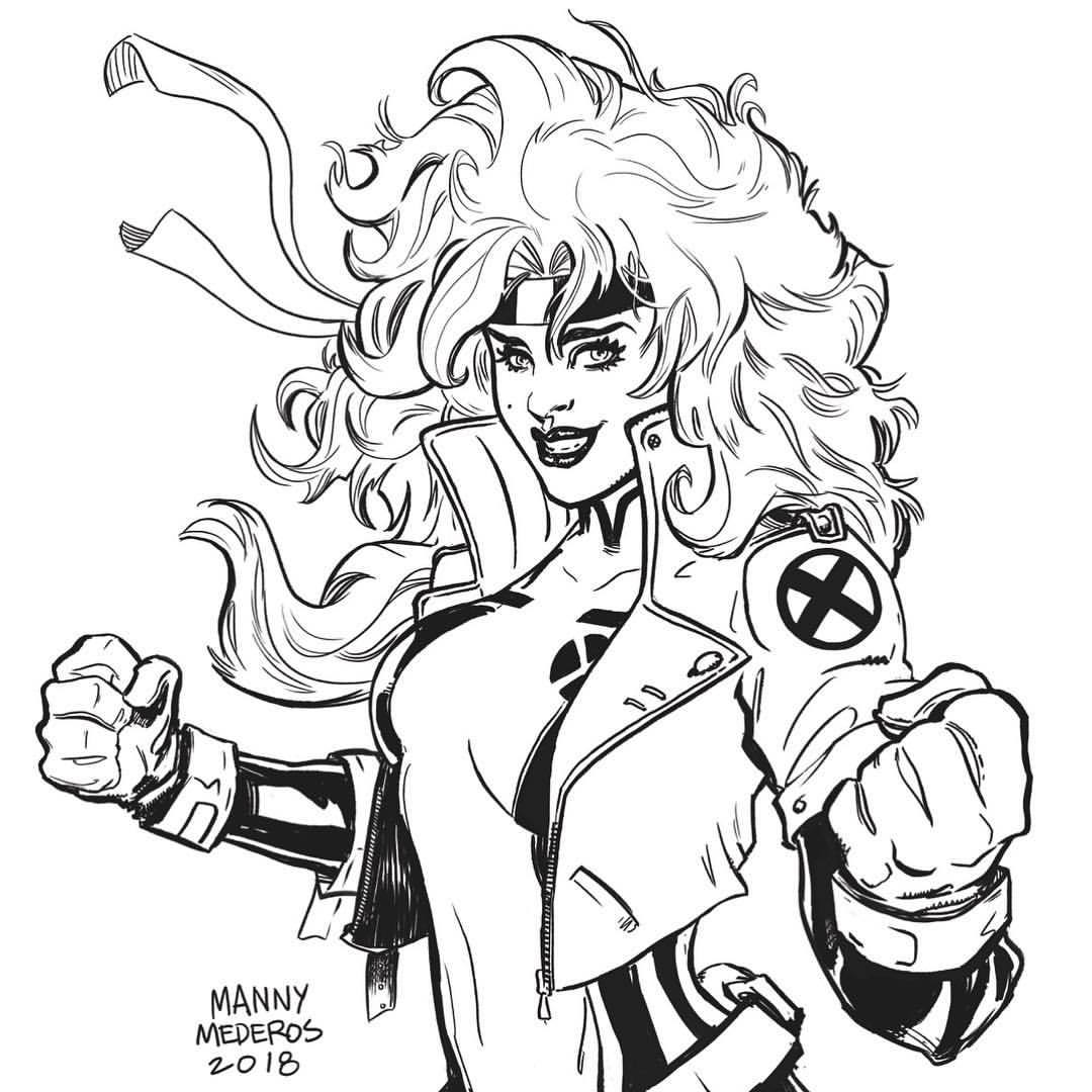 1080x1080 manny mederos a rogue warmup sketch she's one of my favorite