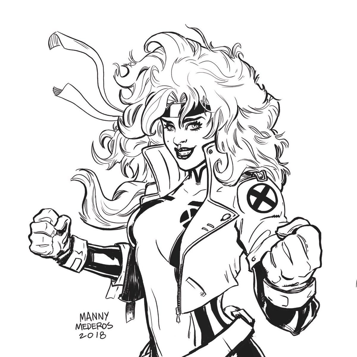 1200x1200 Manny Mederos On Twitter A Rogue Warmup Sketch She's One