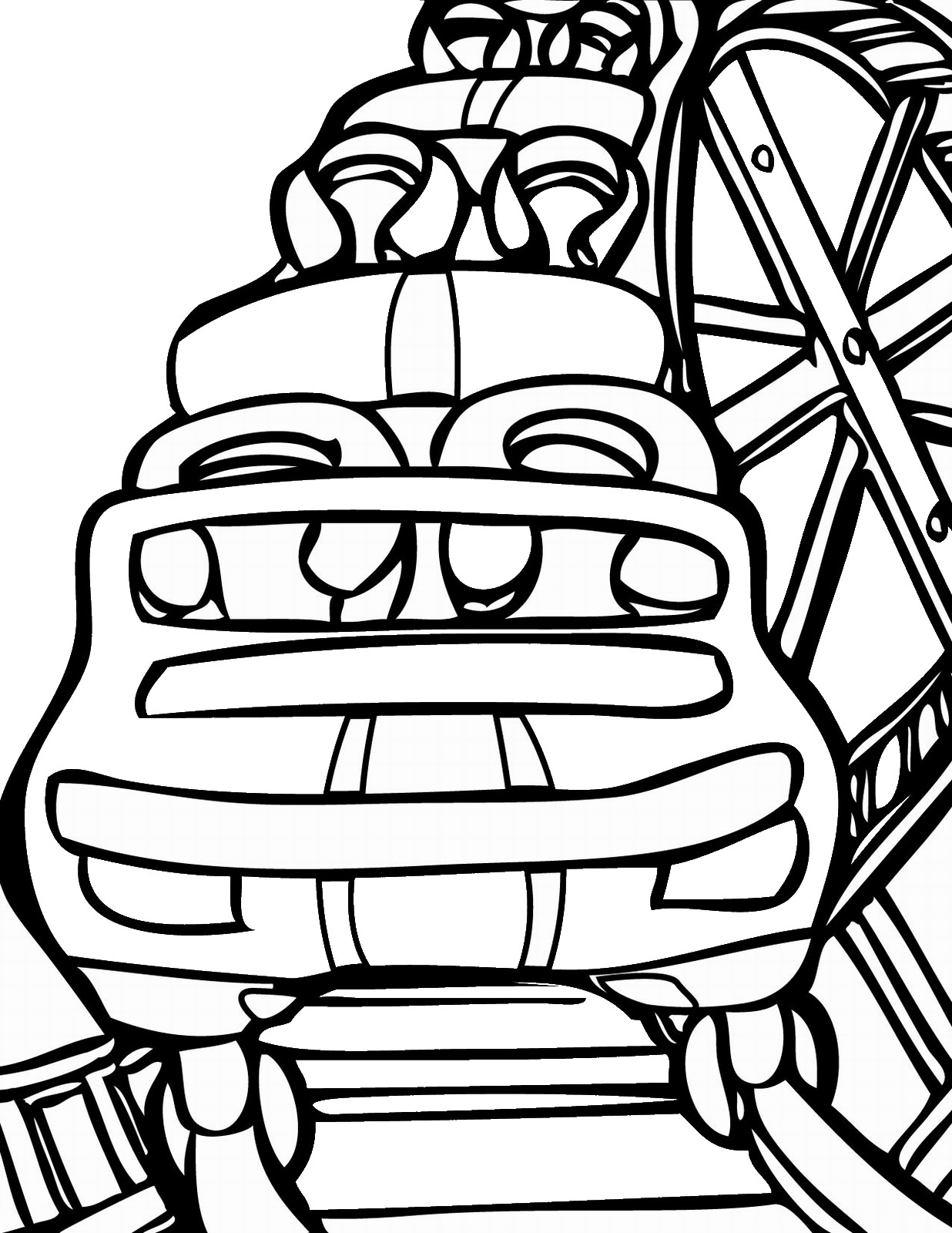 1236x1600 Images Of Easy Roller Coaster Drawings