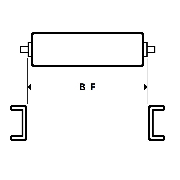 600x600 Hex Axle Conveyor Roller Srh