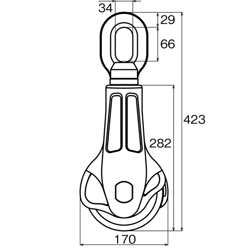 500x500 Tough Hanging Roller Type Ii