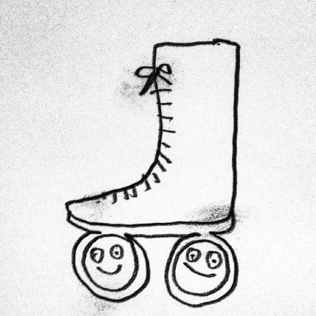 1080x1080 Roller Skate
