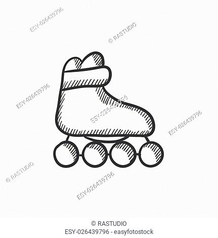 431x470 Speed Skating Sketch Stock Photos And Images Age Fotostock