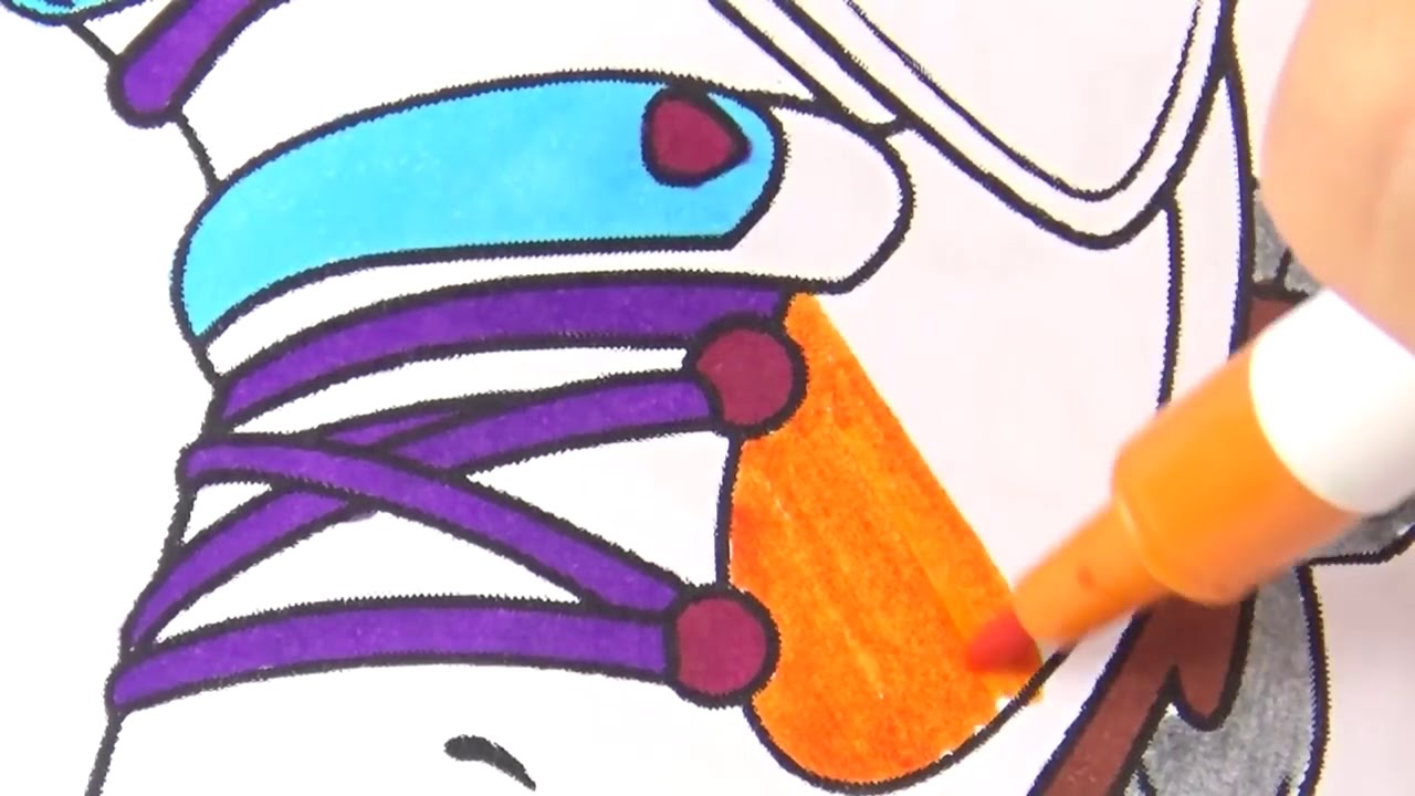 1280x720 rollerblades shopkin coloring pages drawing for children how