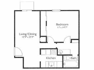 320x240 Floor Plans And Rates Rolling Hills Apartments