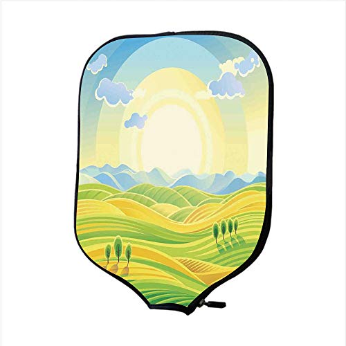 500x500 Neoprene Pickleball Paddle Racket Cover Case,farm House Decor