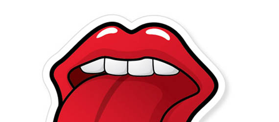 570x250 Rolling Stones Lip Clipart