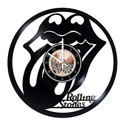425x425 The Rolling Stones Design Art Vinyl Record Wall Clock