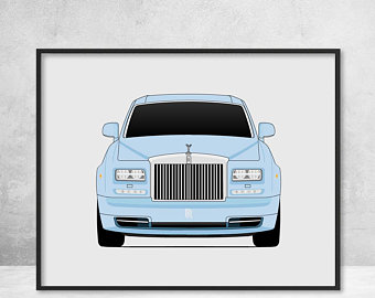 340x270 Rolls Royce Print Etsy