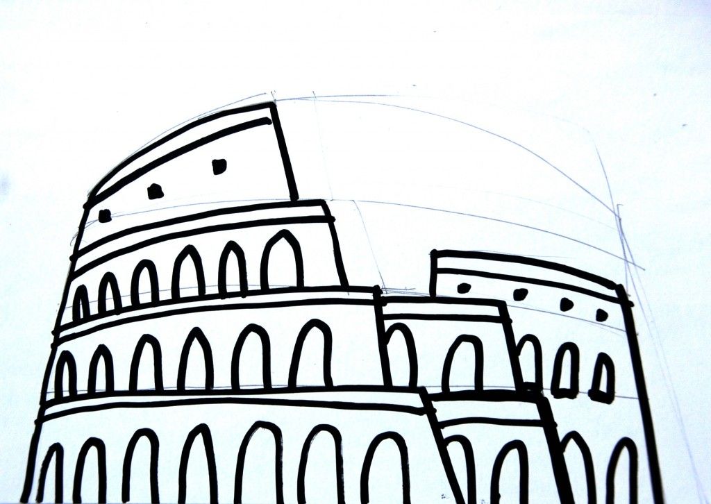 1024x726 pop up italian roman arenas art camp art, roman art, pop up