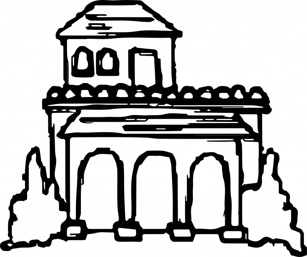 1024x858 Ancient Rome Coloring Pages