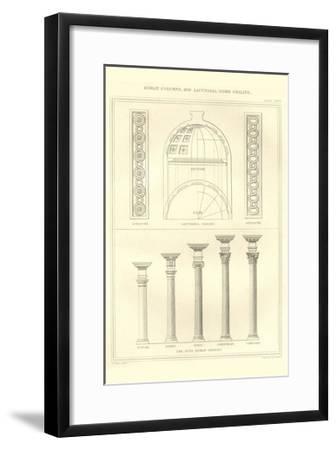 336x450 Roman Columns And Dome Ceiling Art Print