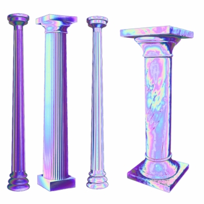 400x400 Roman Columns Png
