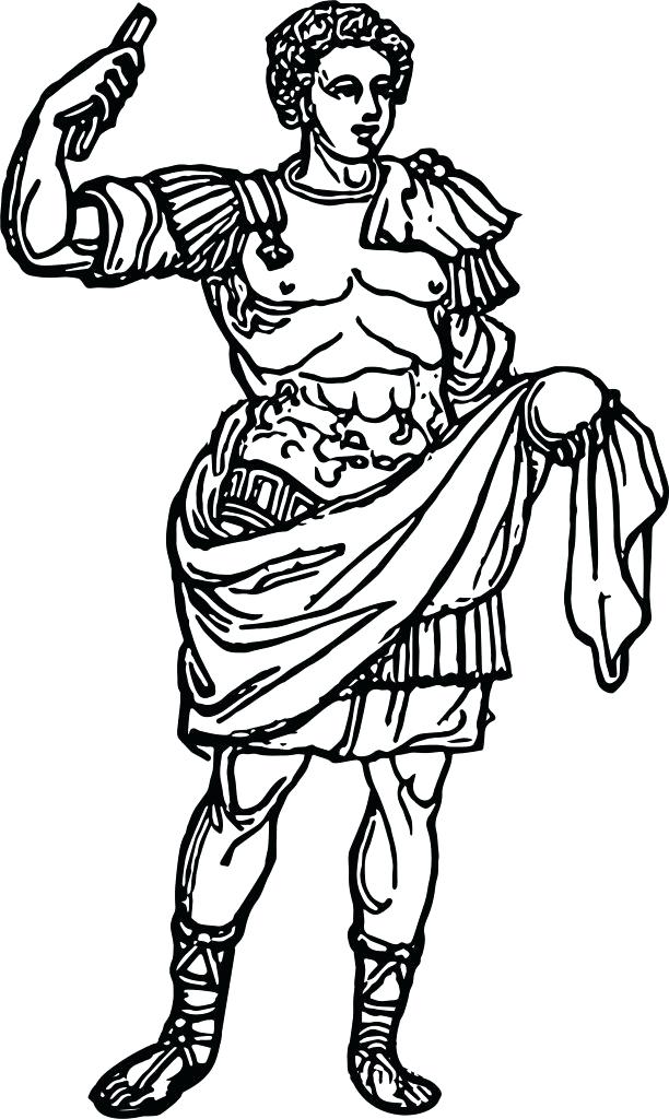 612x1024 Images Of Roman Coloring Pages