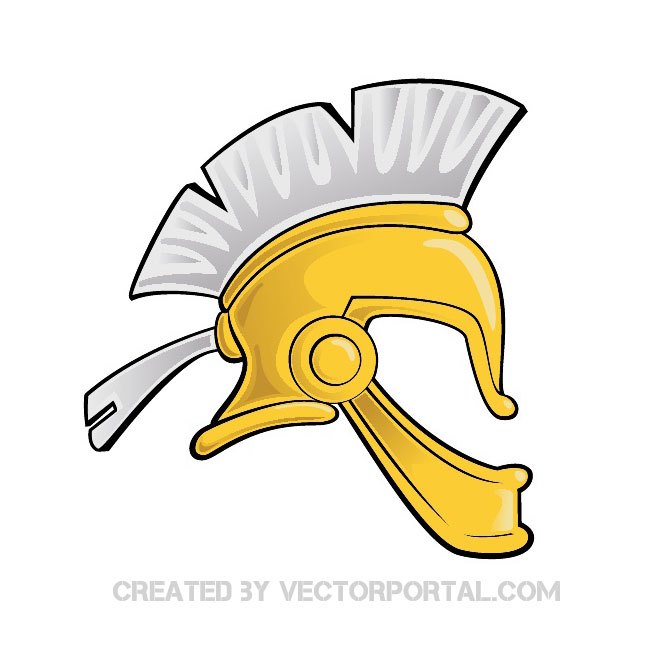 660x660 Roman Helmet Free Vector