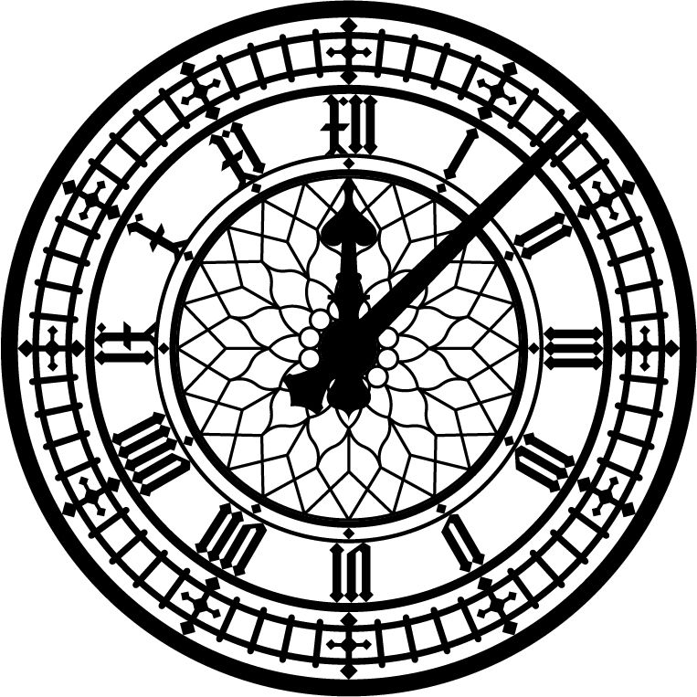 763x763 Clock Face