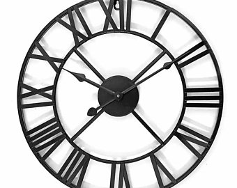 340x270 Roman Numeral Clock Etsy