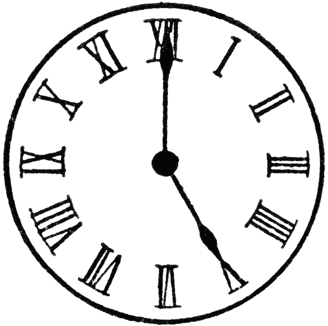 640x637 Clock Clipart Etc