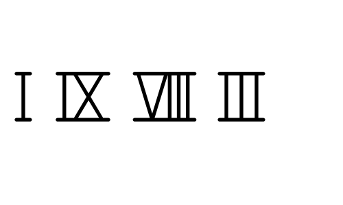 500x300 This Roman Numeral Draw It's Also Inpired In Some Of The Tattoos