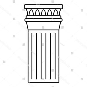 300x300 Photostock Vector Classic Column Vector Art Hoodamathrun