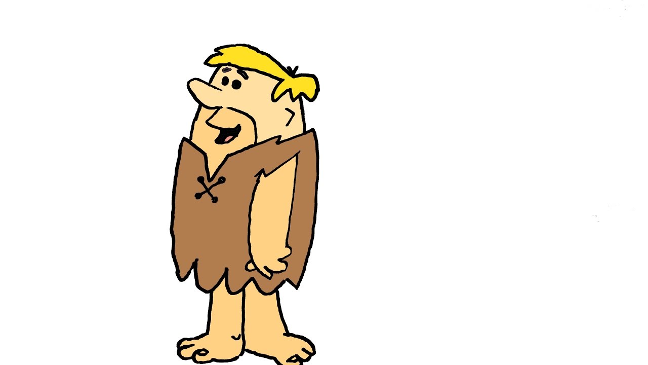 1280x720 How To Draw Barney Rubble