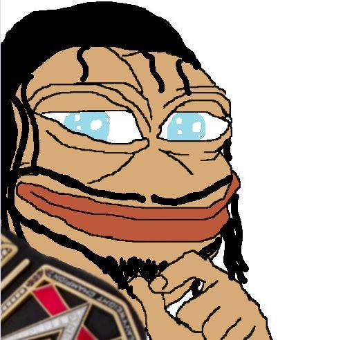 496x492 Roman Reigns Smug Frog Smug Frog Know Your Meme