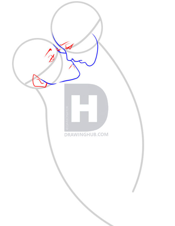 560x720 How To Draw Couples, Step