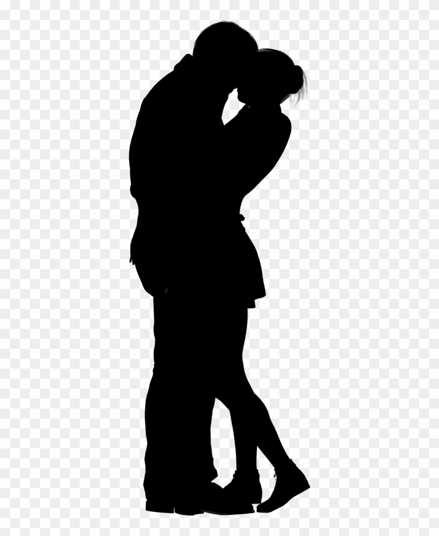 880x1076 Huge Collection Of 'couple Kissing Silhouette Clip Art' Download