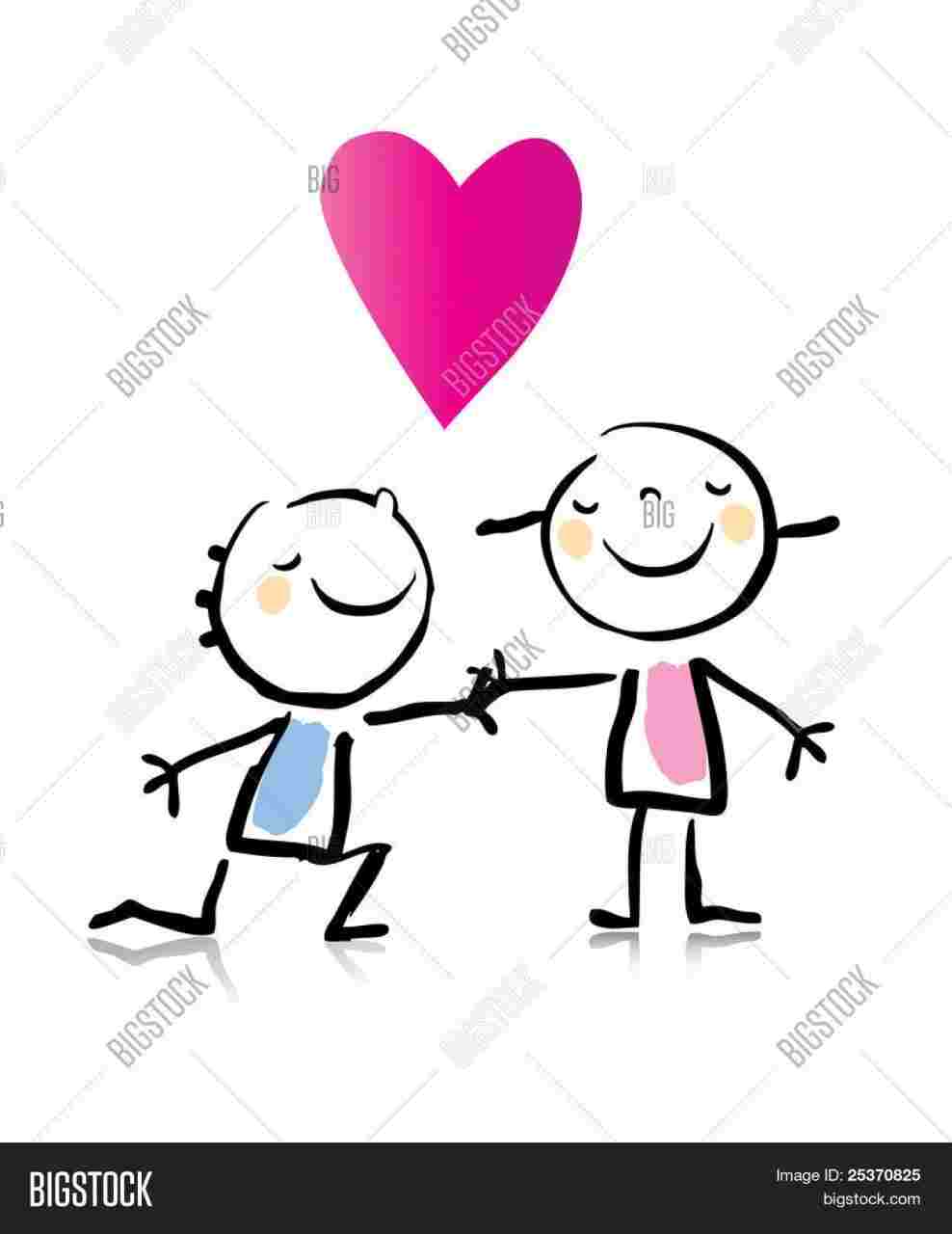 988x1280 Romantic Drawing For Girlfriend