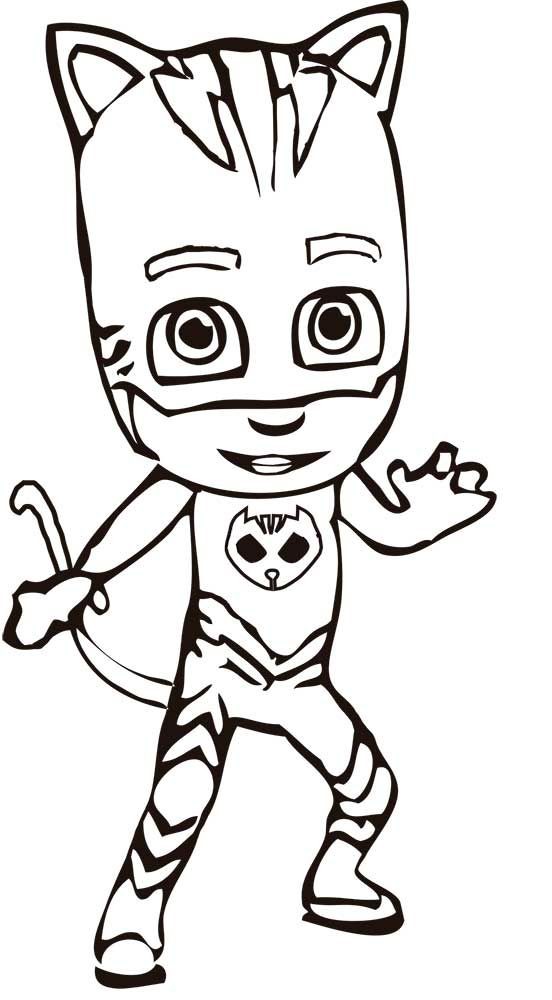 552x1000 Pj Masks Romeo Coloring