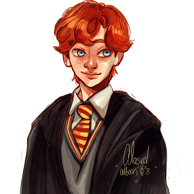 Ron Weasley Drawing Free download on ClipArtMag